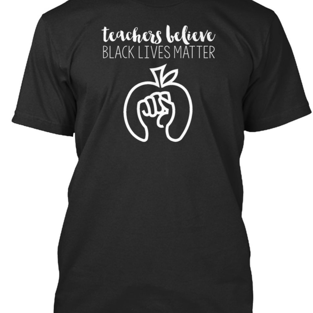 This Teacher Believes Black Lives Matter Tee Shirt 5xl